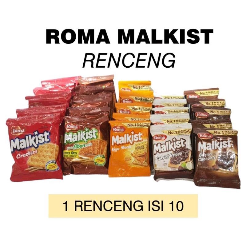 

ROMA MALKIST RENCENG ISI 10 PCS