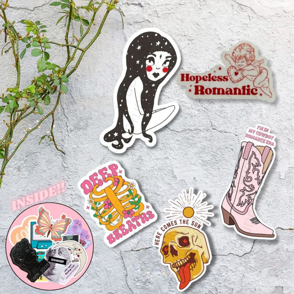 

Stiker Hopeless Romance Love Sad Girl Vibes Cewek Perempuan Couple Aesthetic Quotes Lucu Anti Air