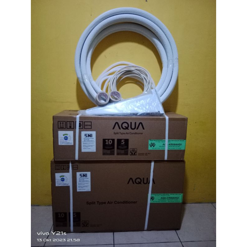 AC Aqua 1/2 PK free pasang