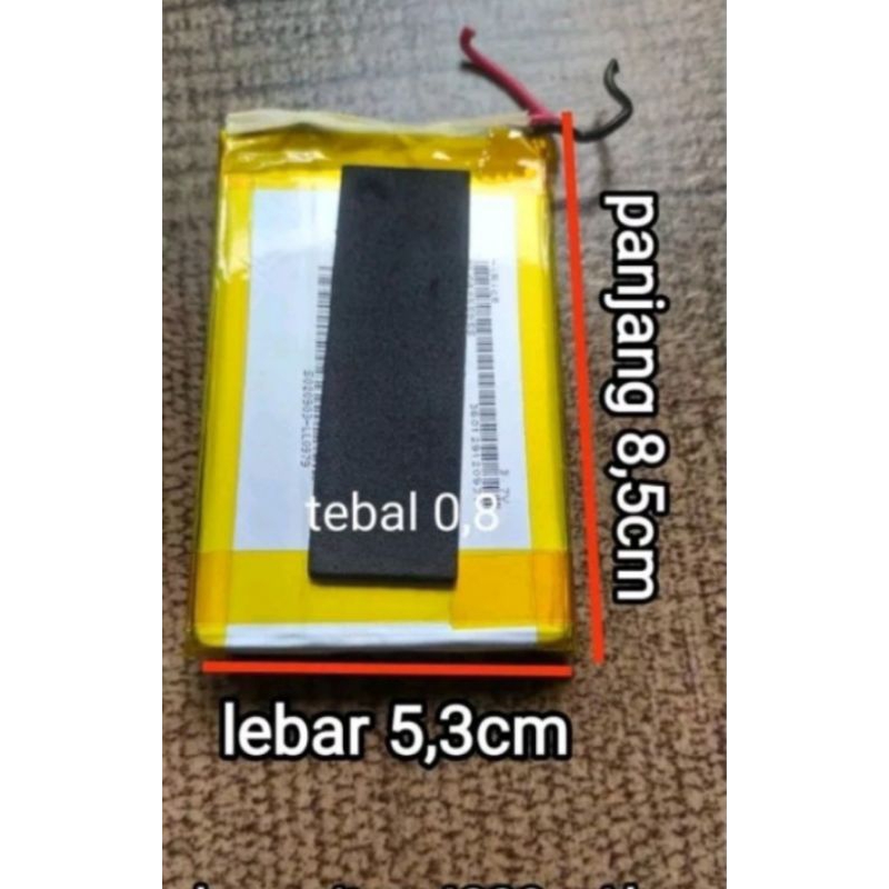 Baterai Battery Lithium Polymer 5000mah 3,7 Volt