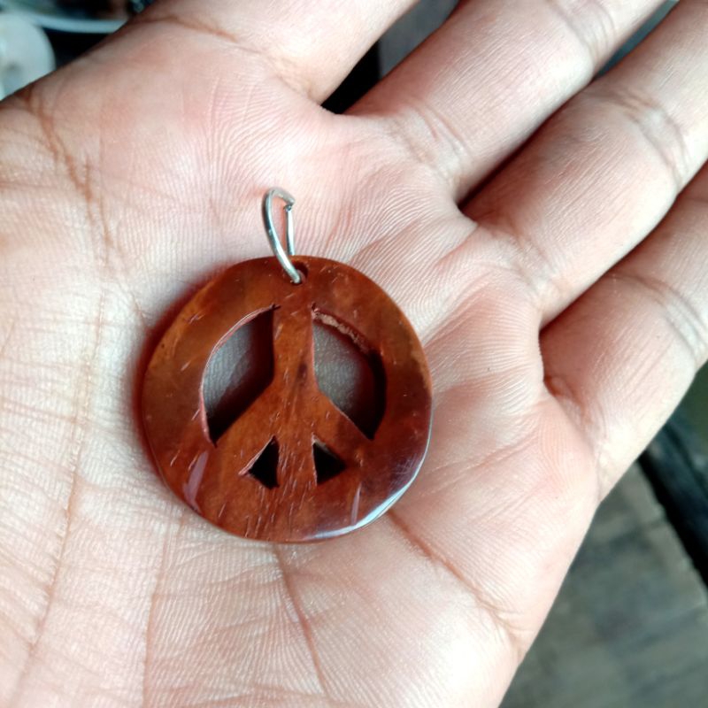 bandul kalung kokka peace