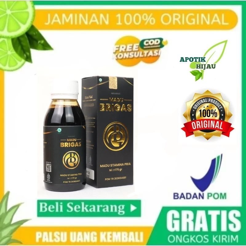 Madu Brigas BPOM Madu Herbal Stamina Madu Pria Tahan Lama