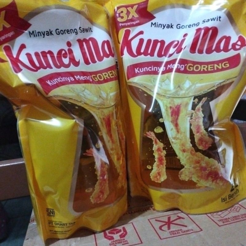 

minyak goreng 2 liter kunci mas