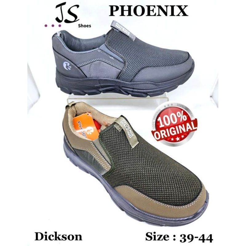 PHOENIX DICKSON - SEPATU SNEAKERS SLOP PRIA DEWASA MERK PHOENIX ORIGINAL