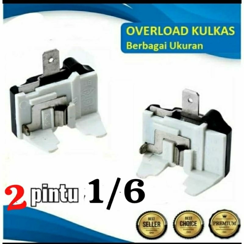 overload kulkas 2 pintu