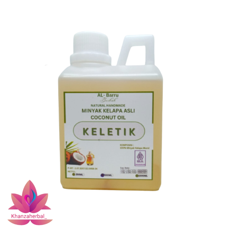 

Minyak Keletik I Klentik I Kletik Al Barru 500ml I Minyak Kelapa Murni I Virgin Coconut Oil VCO