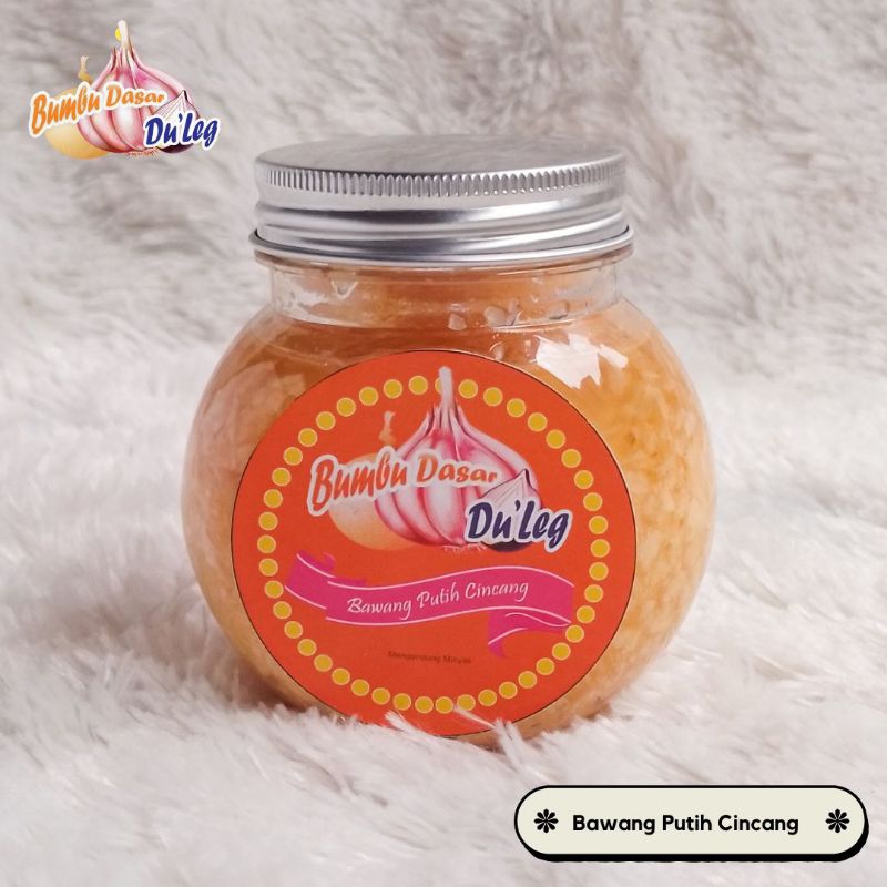 

Bumbu Dasar Bawang Putih Cincang 125 gram