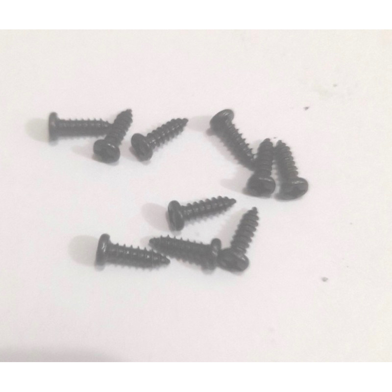 500pcs sekrup ph fh  ts at ab 3×10 sekrup speaker hitam sekrup kecil