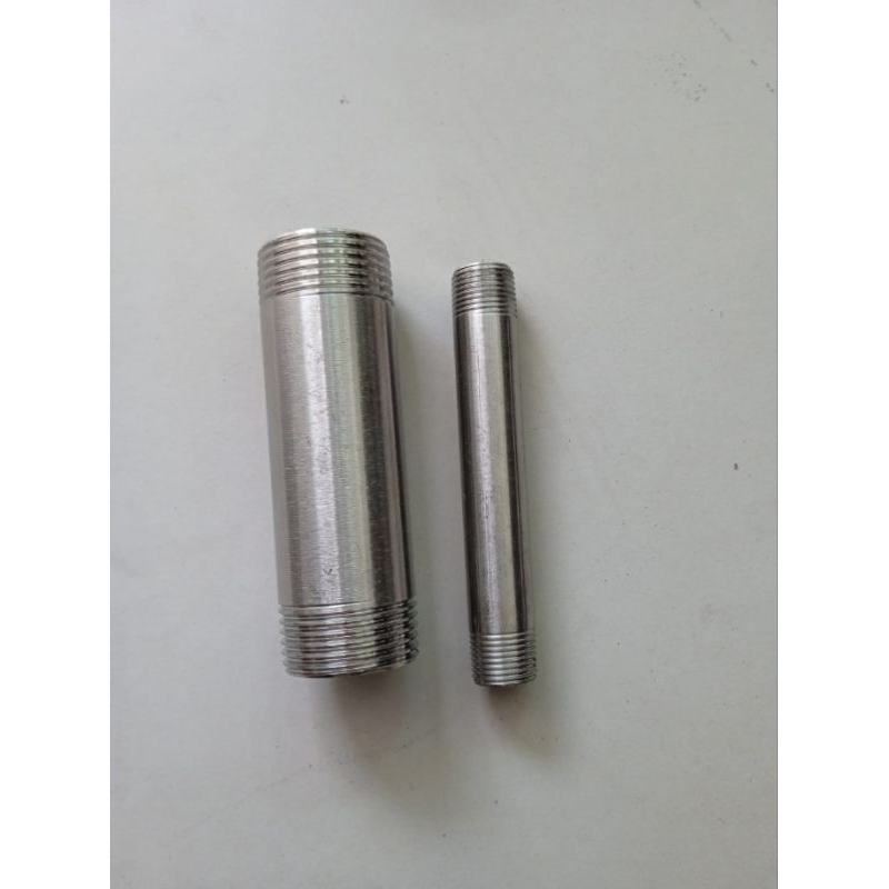 Pipa Nepel Stainless SS 304 10cm 1"inch