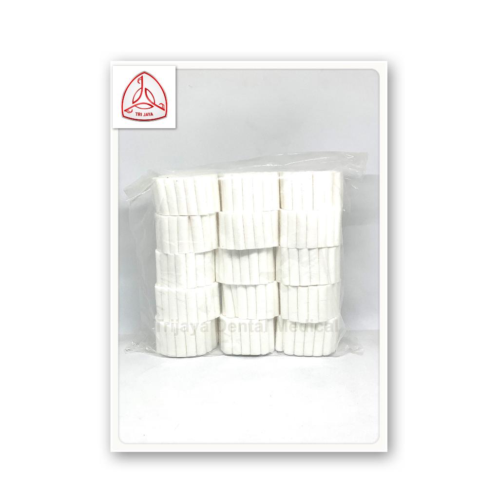 Trijaya Dental Medical Cotton Roll/ Kapas Roll/ Kapas dokter gigi