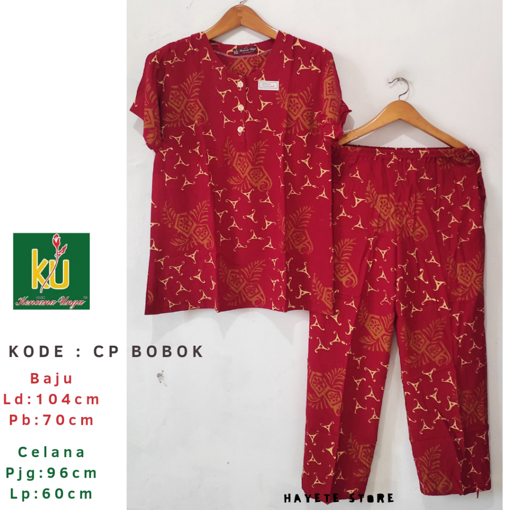 Setelan Celana Panjang Kencana Ungu Asli Label Coklat