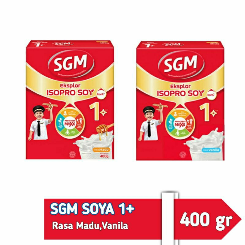 SGM SOYA 1+ 400 gr