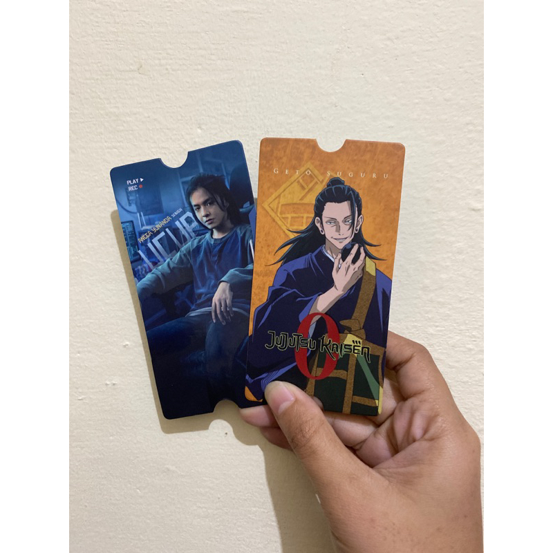 CGV Collectible Ticket Jujutsu Kaisen 0 Mencuri Raden Saleh Ucup Geto