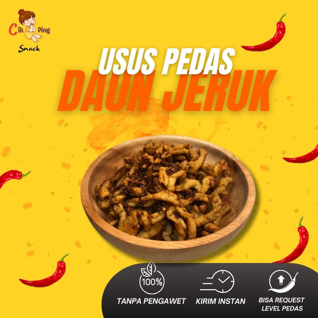 

Cikping - usus pedas kripik usus kripik usus viral