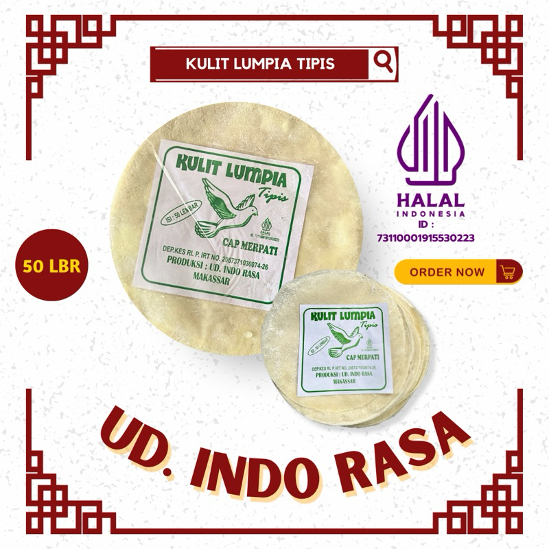 

Kulit Lumpia Tipis Cap Merpati