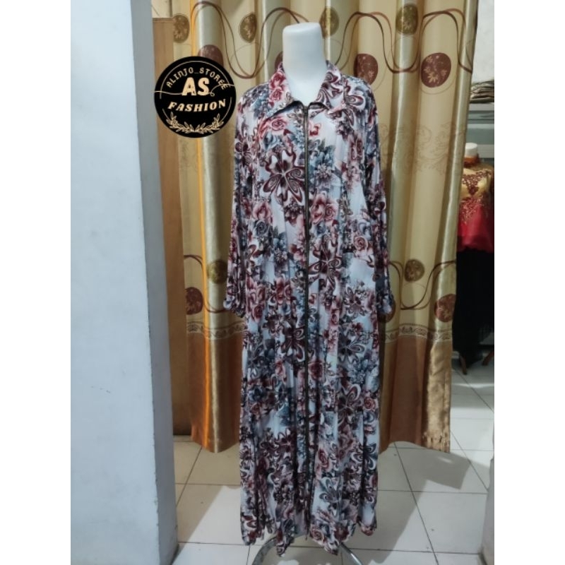GAMIS PUTRI | GAMIS VISCOS | DREES WANITA | MOTIF BUNGA