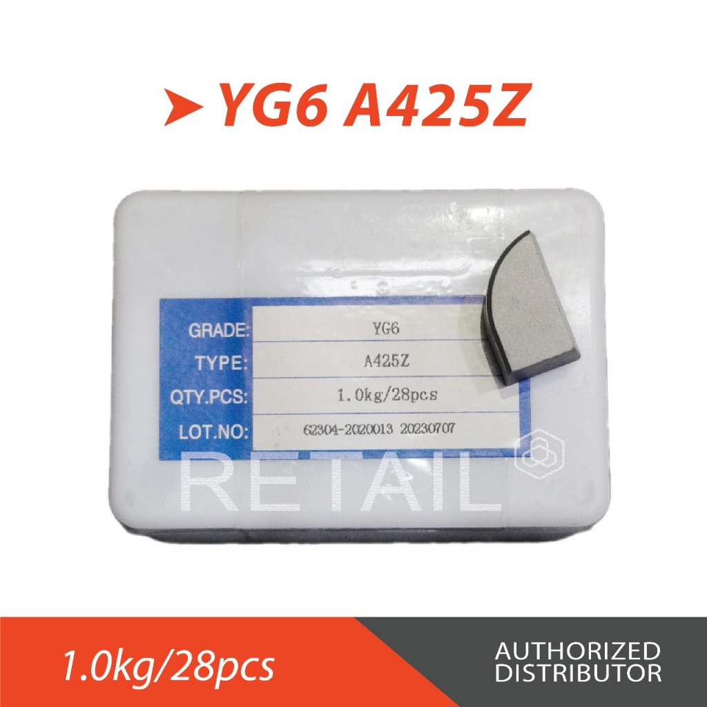 MATA BUBUT WIDIA A-425 Z (YG6) / MATA BUBUT GRADE YG6