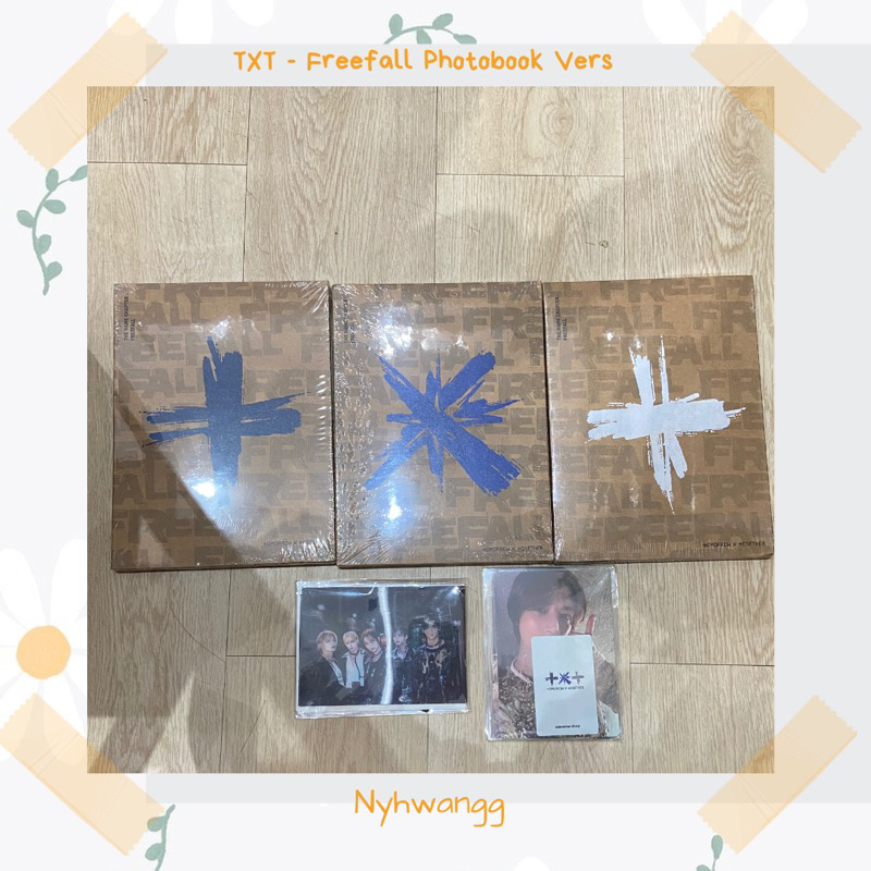 TXT - FREEFALL PHOTOBOOK POB WEVERSE [ready stock]