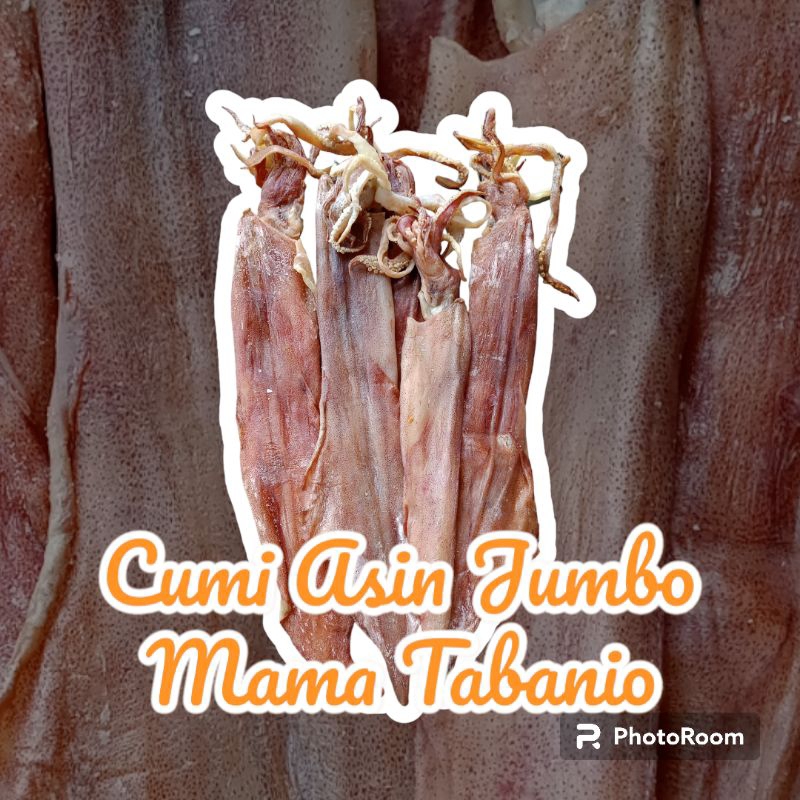 

Cumi Kering Jumbo Asin TABANIO (1Kg)