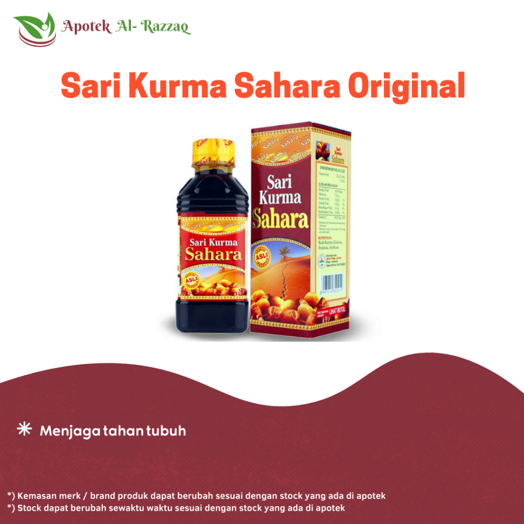 

Sari Kurma Sahara Original 330g