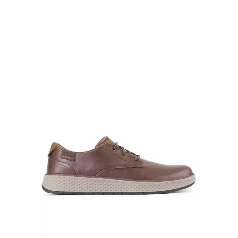 sepatu formal kulit pria Skechers Burkett SKC 30102023001