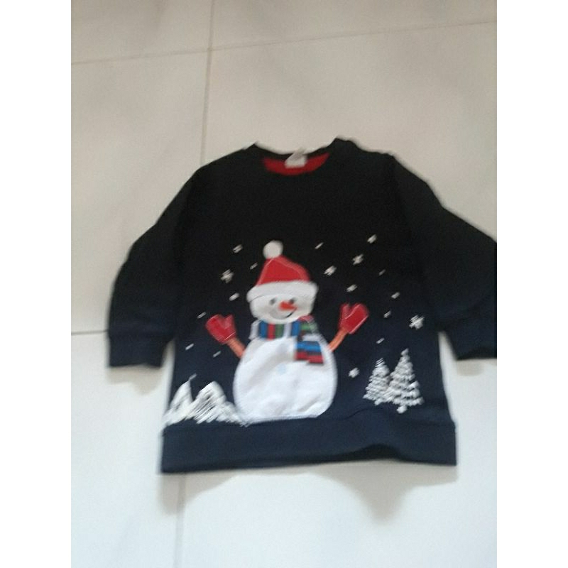 preloved sweter anak tema natal