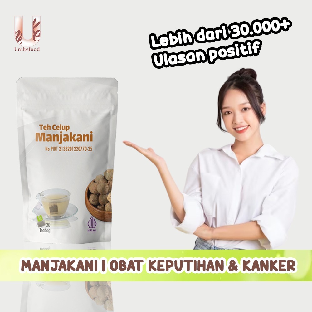 

Obat Keputihan & Obat Pencegah Kanker | Unikefood Teh Celup Manjakani Teh Herbal Mengatasi Keputihan dan Pencegahan Kanker Organik