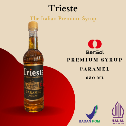 

Trieste Syrup Caramel 650 Ml - Barsol Indonesia