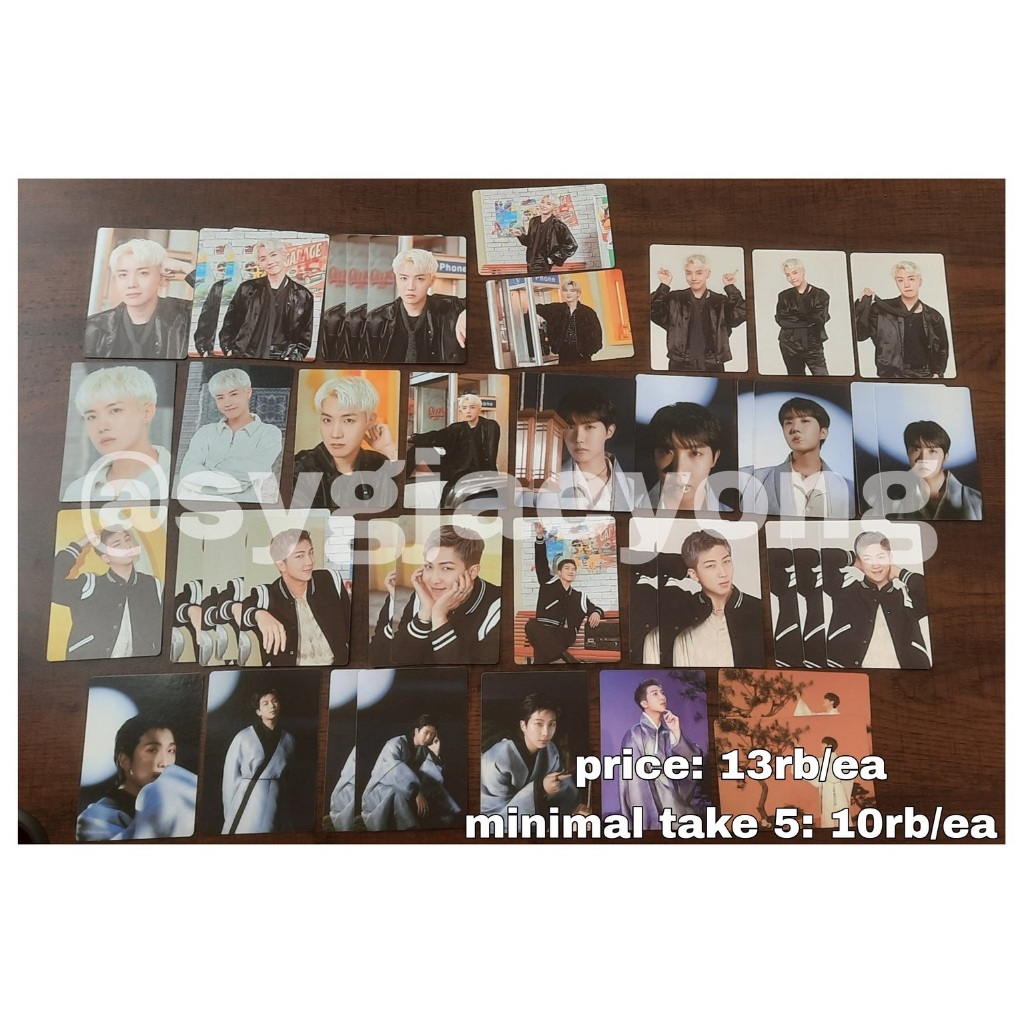 [CLEARANCE SALE] OFFICIAL BTS MPC Dalmajung, Permission to Dance / PTD in LA & Seoul -  RM  SUGA  JH