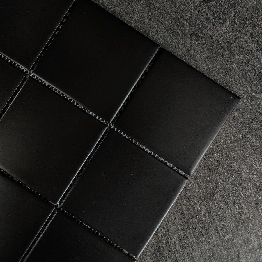 Keramik Dinding Dapur Tipe Y97808 Hitam Matte