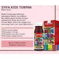 Syifakid penurun panas - herbal dapat digunakan untuk menurunkan demam pada anak, yang terbuat dari madu murni, habatusauda dan herbal alami lainnya.