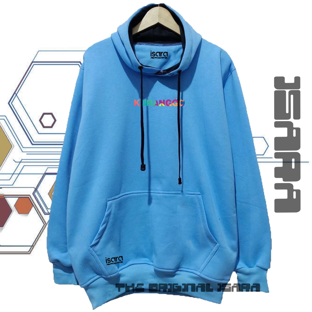 Hoodie Sweater Pria Wanaita Authentic  Warna Turkis Suiter Hudie Cowok Oversize Jaaket Hodie Laki La