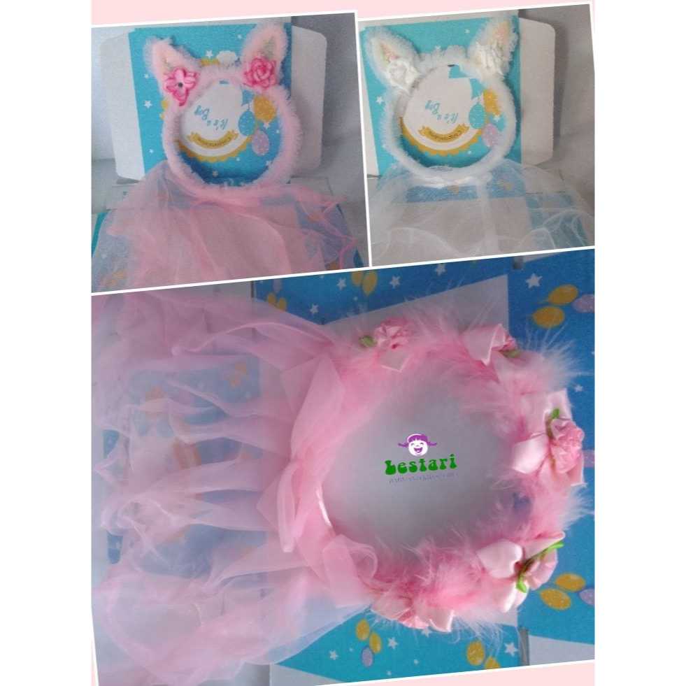 BANDO ANAK MAHKOTA BUNGA PENGANTIN