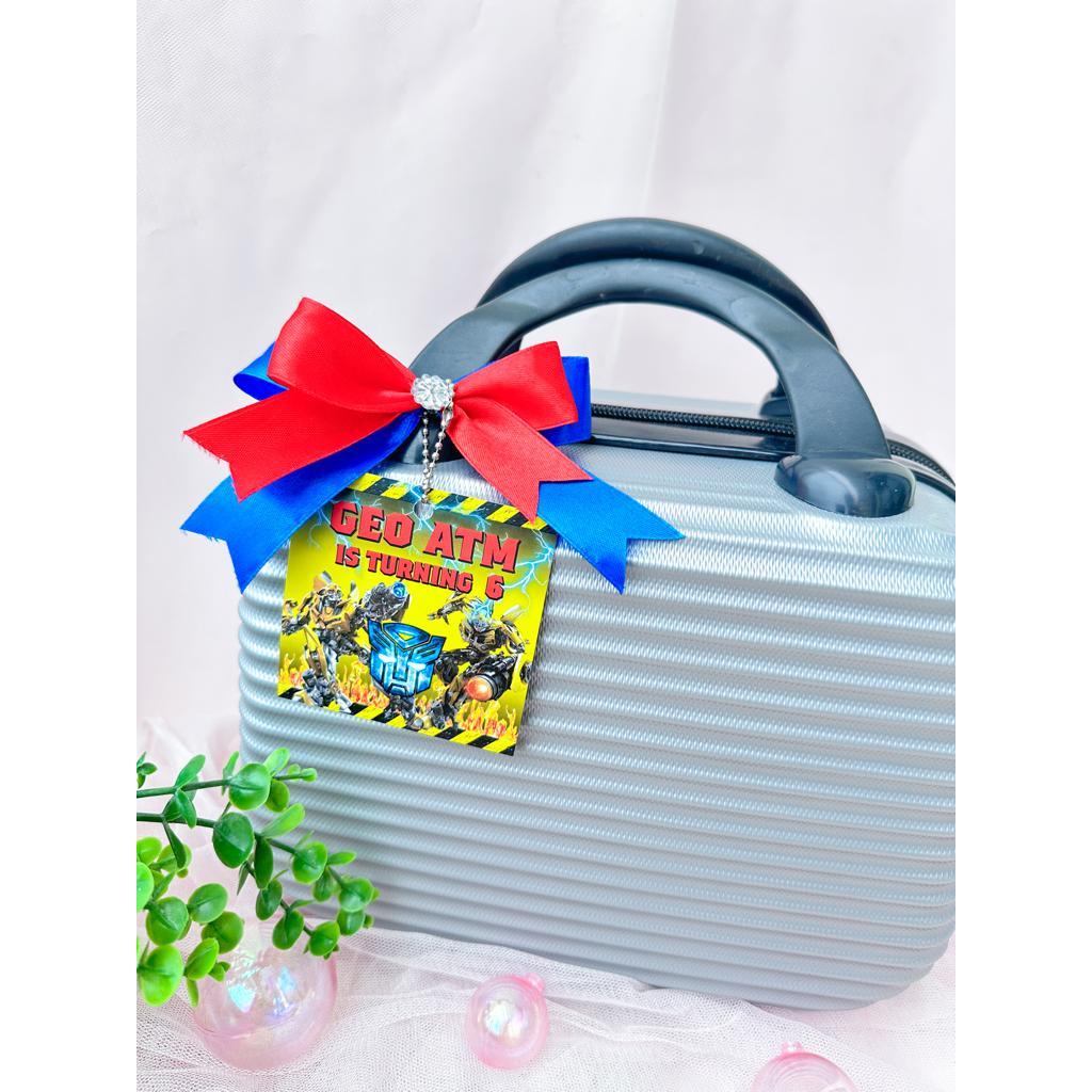 Transformer Bumblebee Optimus Thanks Card Birthday / Tag Card Souvenir / Kartu Ucapan Ulang Tahun
