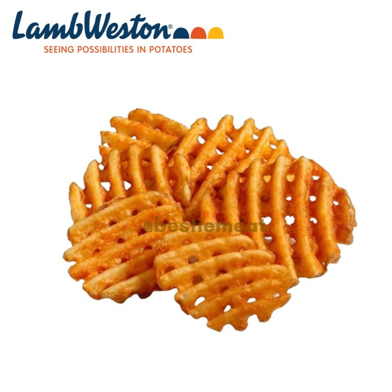 

Lamb Weston CrissCuts Fries/ Kentang Waffle Repack 200g