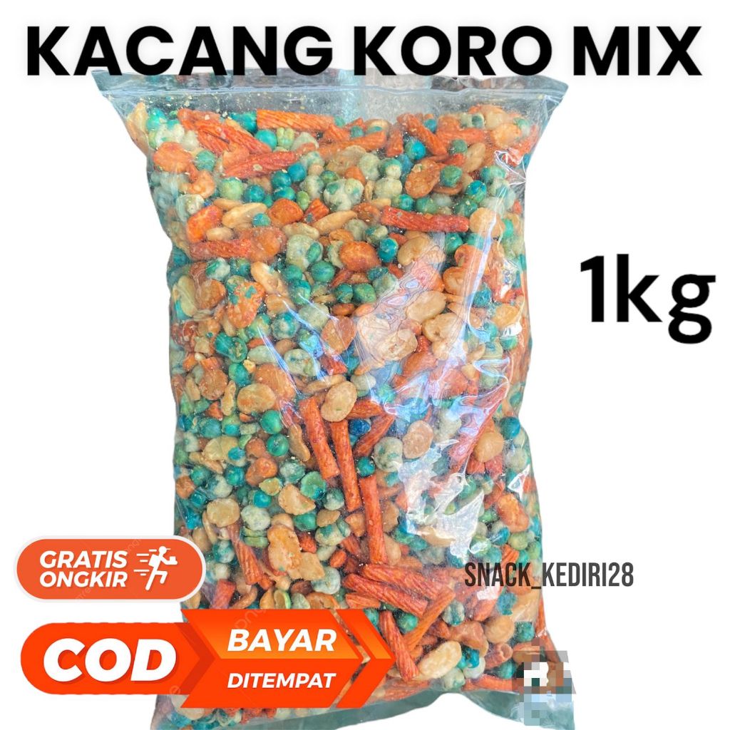 

Kacang Koro Campur Mix Jaipong 1kg