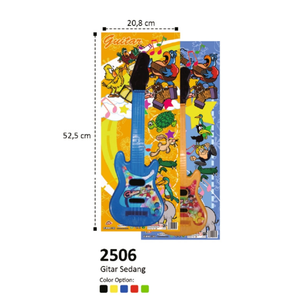 mainan anak gitar plastik 2506