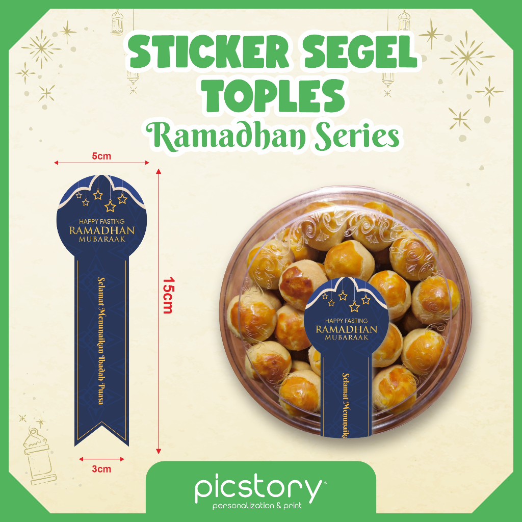 

Stiker Toples Kue Ramadhan - Cetak Sticker Label Segel