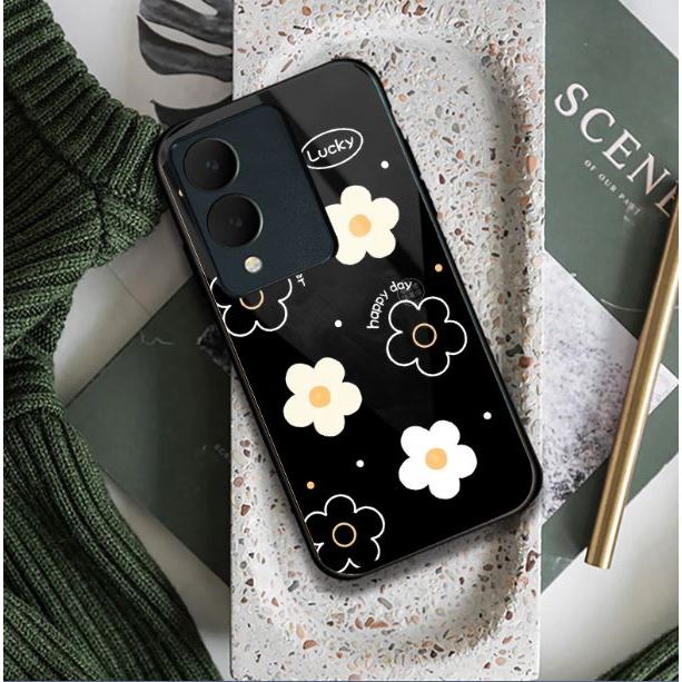 Softcase Glass Hp Vivo Y17S [NK162] Case Vivo Y17S | Kesing Vivo Y17S | Softcase Vivo Y17S | Kesing 