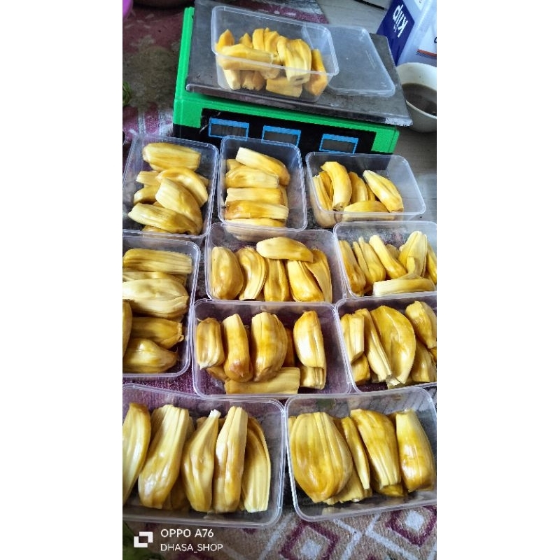 nangka kupas 450gram manis