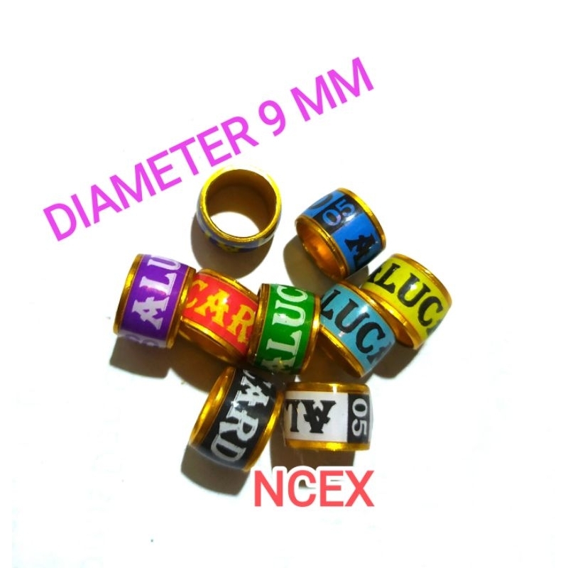 RING MERPATI RODA 9mm