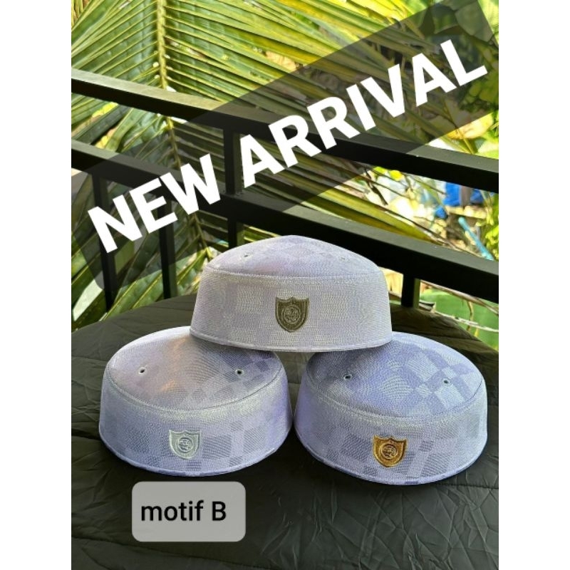 Motif B  New A5 Abdul Karim kopiah malaysia A5 catur A5 ungu