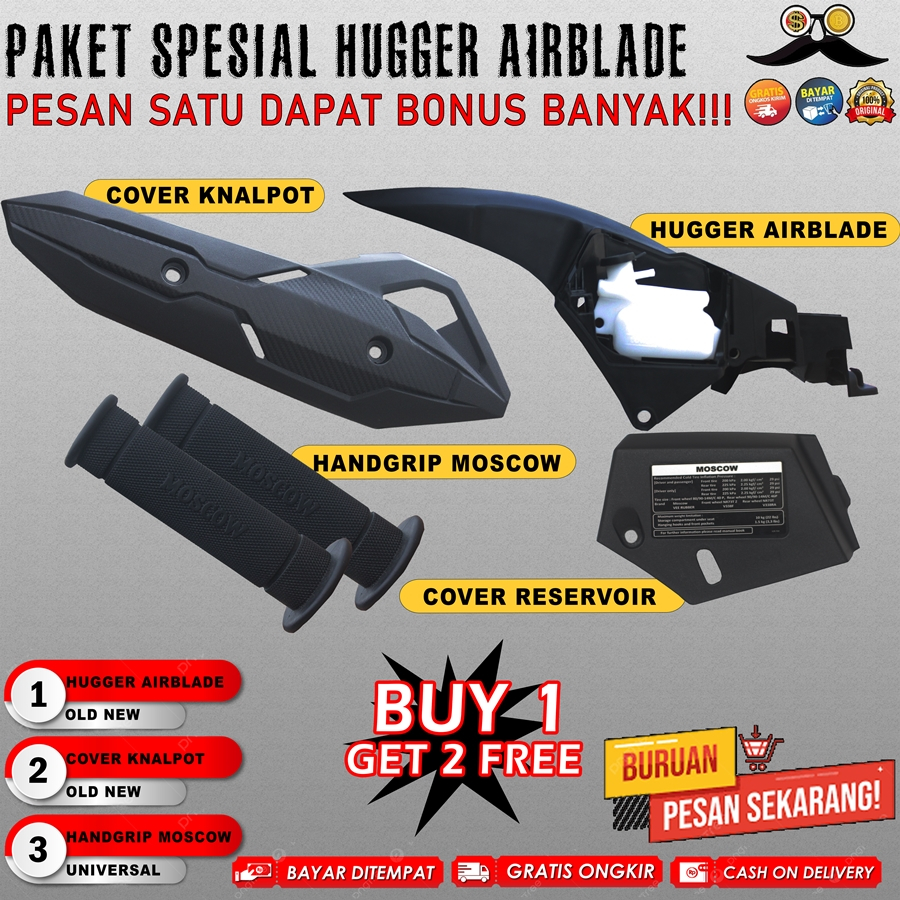 SPAKBOR KOLONG VARIO 125 150 160 PCX CBU IMPORT HONDA AIR BLADE OLD HUGER HAGER FENDER PNP