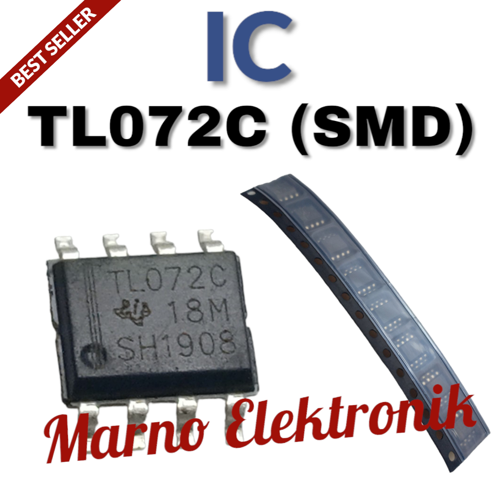 IC TL072C TL 072C TL072 TL 072 SMD ASLI ORIGINAL ORI