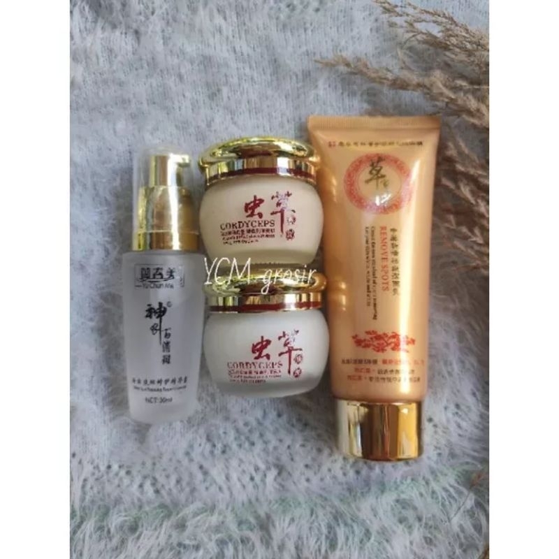 YU CHUN MEI Cordyceps, GANODERMA Herbal Cream Import ORIGINAL 100% (HCI)