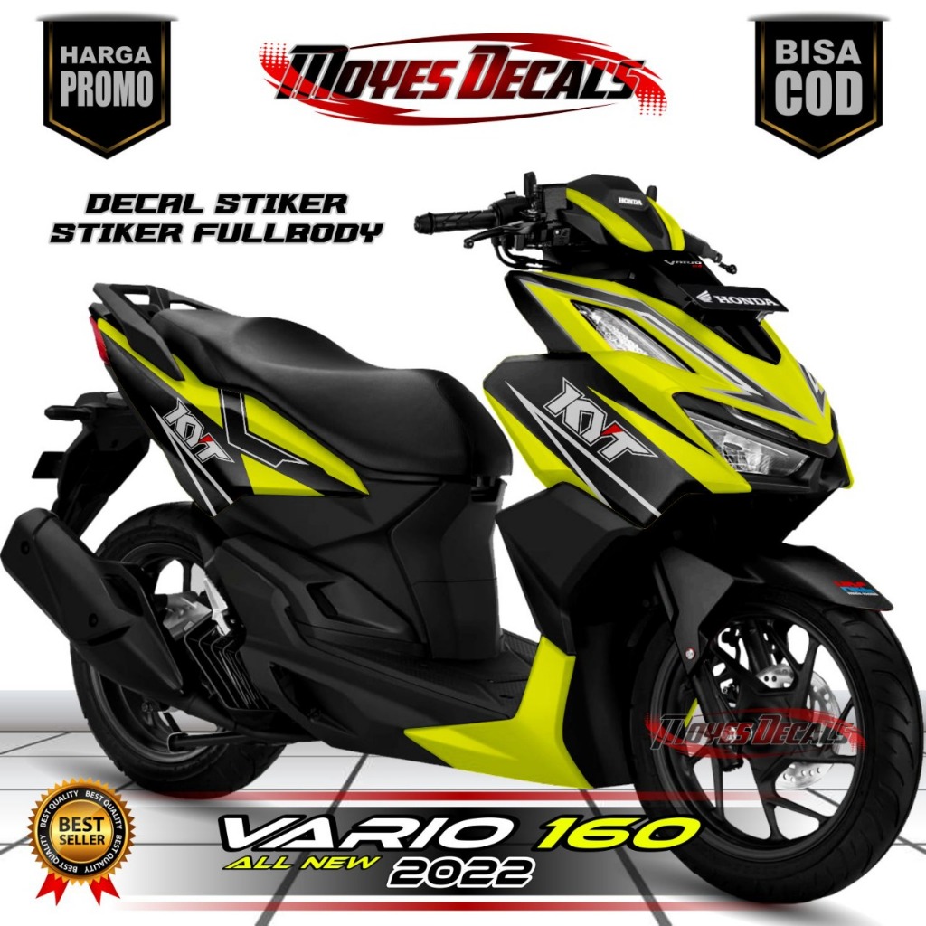 TERBARU Decal Vario 160  2022 Stiker Skotlet Vario 160  2022 Fullbody Vario 160  2022 Motif New kere
