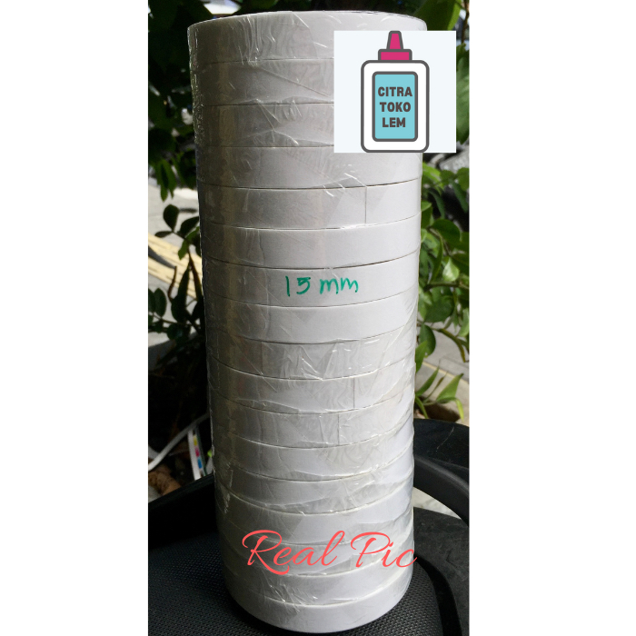 

Dobel tape lebar 15 mm merk Toyo Seky - 14 meter