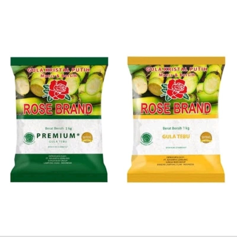 

Gula rose brand kuning hijau kemasan 1 kg