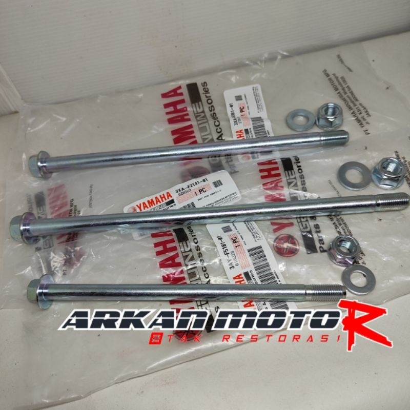 1 SET AS RODA PLUS MUR DEPAN BELAKANG SWING ARM FIZR F1ZR FIZ R ORIGINAL
