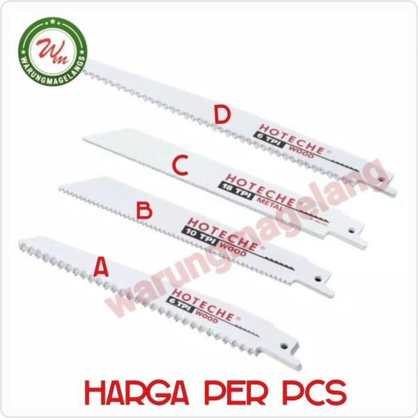 MATA RECIPRO Mesin SAW BLADE for MAKITA NRT PRO RECIPROCATING jigsaw - B: 6 10TPI Berkualitas